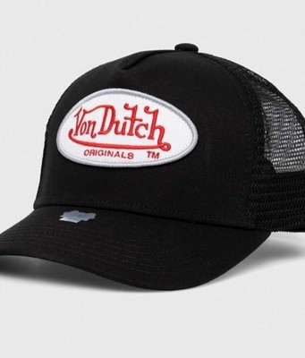 Von Dutch Originals cap oval white patch trucker ONE SIZE