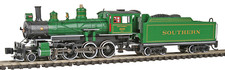 N SCALE - BACHMANN #51455 - BALDWIN 4-6-0 - SOUTHERN RWY - RD# 1006 - DCC
