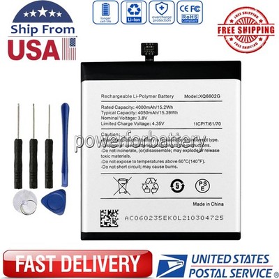 New XQ6602G 4000mAh 15.2Wh Replacement Battery for Caterpillar S62, XQ6602G+Tool