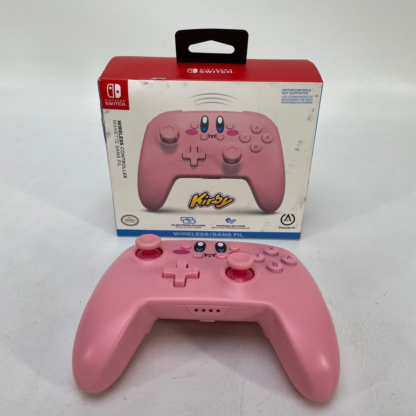 PowerA Nintendo Wireless Controller For Nintendo Switch Kirby NSGP0081-01