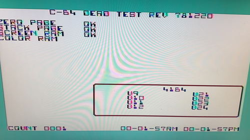 HH142218 Commodore C64 8565 R2 CSG/MOS Video Chip VIC #17 90 - Video 1 of 1