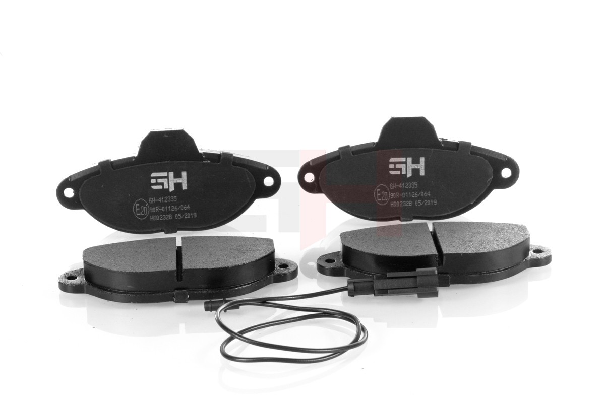 Fits AUTO-GH GH-412335 BRAKE PADS FRONT