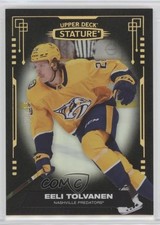 2021-22 Upper Deck Stature Black 10/15 Eeli Tolvanen #66 0m2