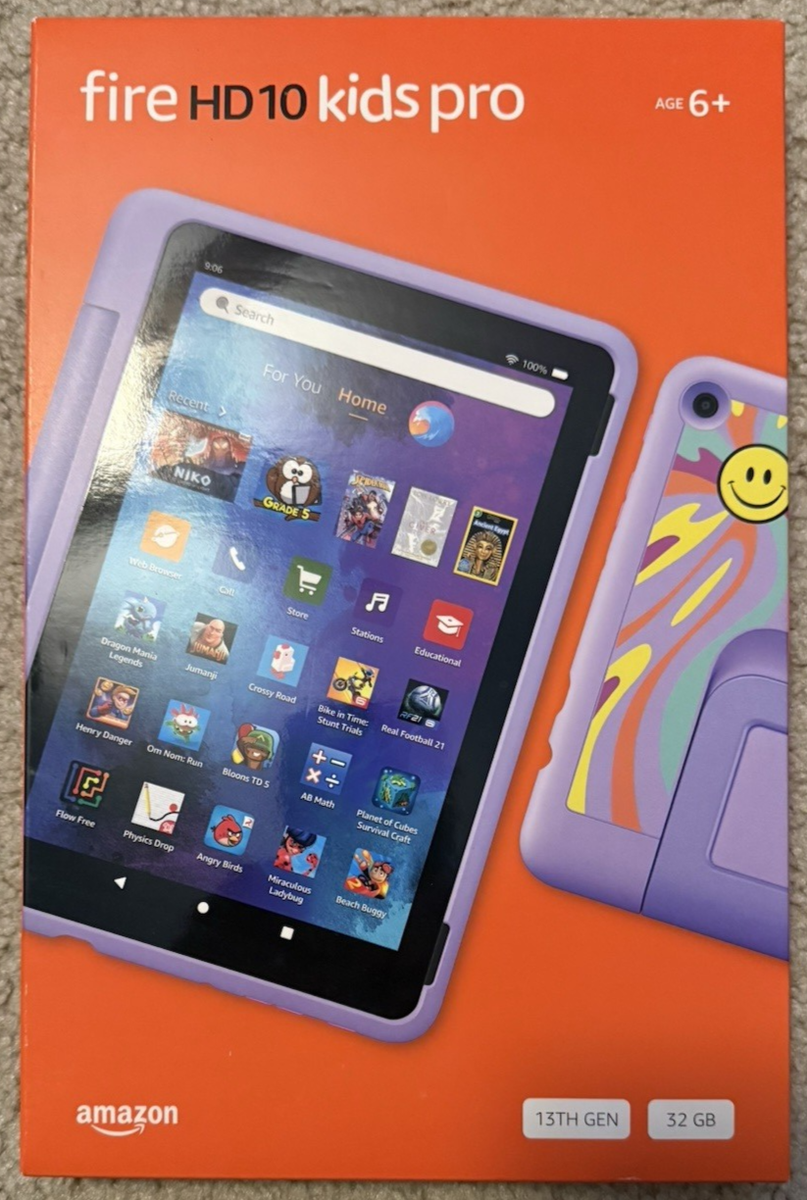 Amazon Fire HD 10 Kids Pro (13th Generation) 32GB, Wi-Fi, 10.1