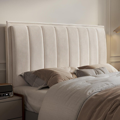 Upholstered Headboard Queen Size with 3.1   High-Density Sponge Backrest, Modern