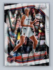 2025 Panini Prizm WNBA #105 Brianna Turner White Seismic Prizms