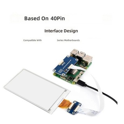 5Inch E Paper Screen Module Compatibles 3.3V 5V Systems And Multiple Platforms