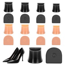 High Heel Protective Heel Caps, 8 Pairs Heel Tip Covers 4 Sizes High Heel Sto...
