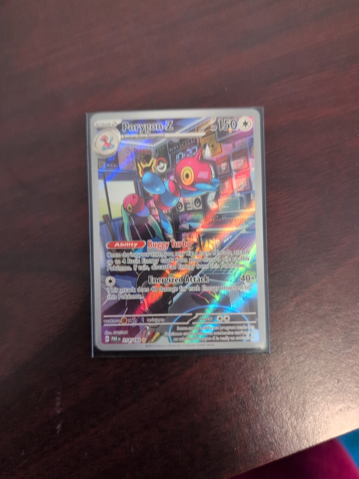 Porygon-Z 214/182 Sv04: Paradox Rift Holo