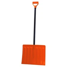 Childrens Toy Snow Shovel with Metal Handle and Polyethylene Blade 11.25 Inch