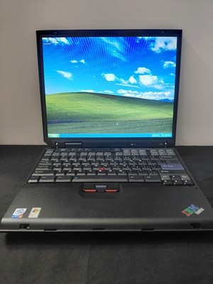  MUSEUM PIECE | IBM ThinkPad T30 |Win XP| 128GB NEW BATTERY MINT |Drivers Loaded