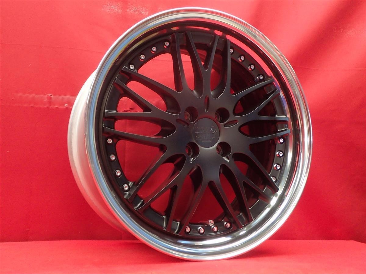 JDM LEON HARDIRITT Leonhard Bugel Wheels 4Book 8J-18 PCD100 4-Lug