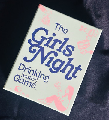 DSS Games The Girls Night Drinking [water] Game Card Game, 150 Cards, 21+