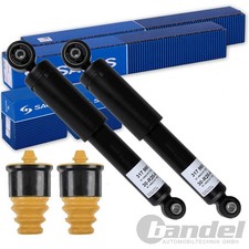 2x SACHS STOßDÄMPFER + PROTECTION KIT HINTEN passend für FORD KA RU8 AB BJ 2008