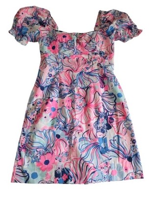 Lilly Pulitzer Size 2 Keisha Prosecco Off The Shoulder Dress