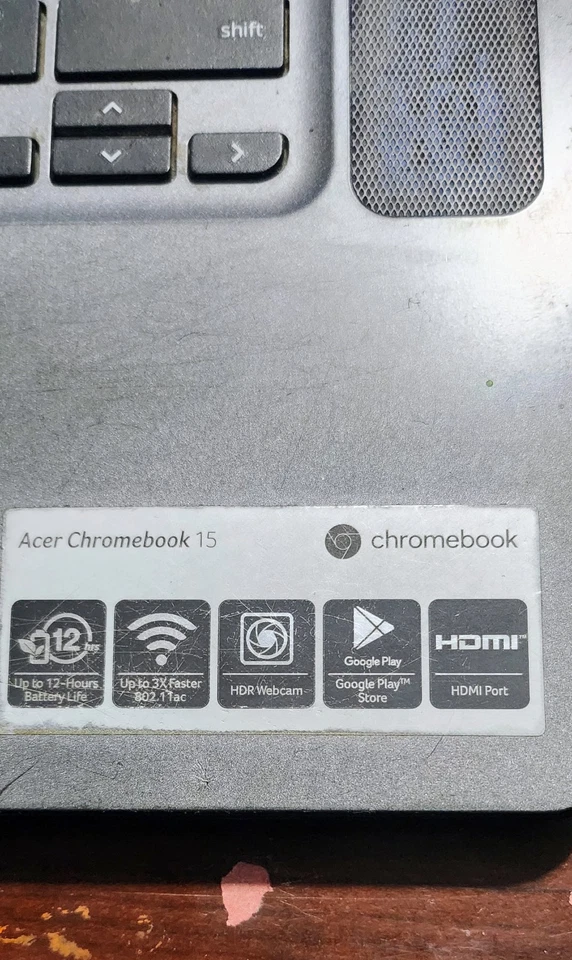 Acer Chromebook 15 - Image 3 of 4