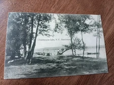 1911 Chautauqua Lake Beechwood NY Postcard