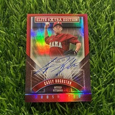 Casey Hughston 2015 Elite Extra Edition Prospects Auto - Pirates C1