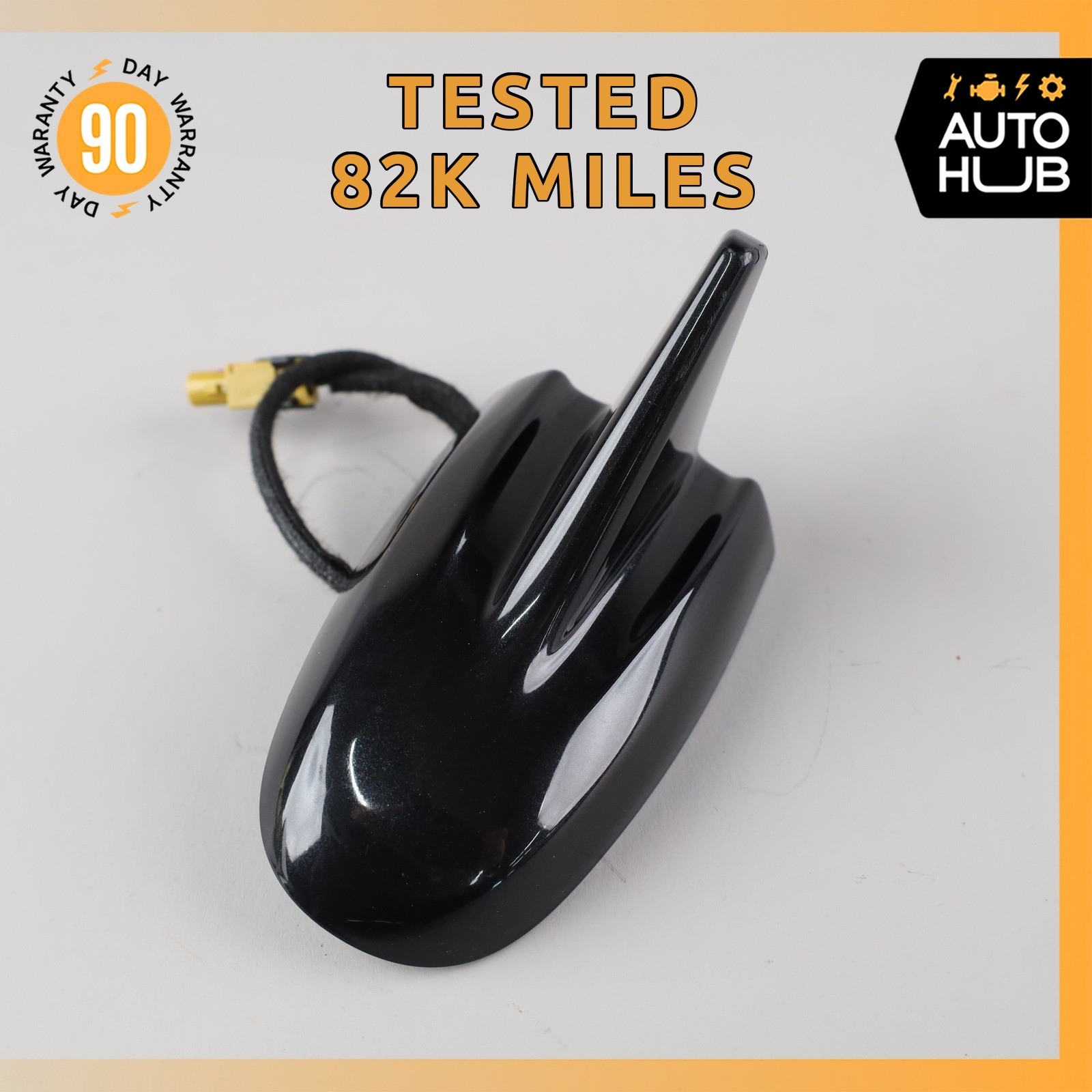 14-17 Maserati Ghibli M157 Quattroporte M156 Shark Fin Radio Antenna Black OEM