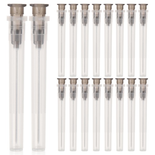 100Pcs Dispensing Needles with Protective Covers for Lab Experiments - Picture 3 of 12