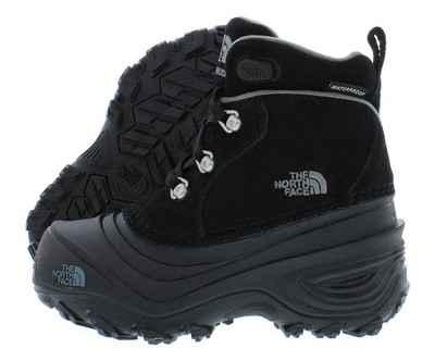 The North Face Chilkat Lace II PS Girls Shoes Size 13, Color: Tnf Black/ Zinc