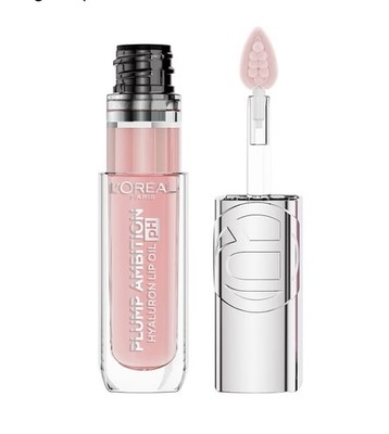 NEW ROSE 020 L'Oreal Plump Ambition pH Hyaluron Lip Oil Color Shifting Lip Tint