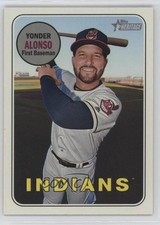 2018 Topps Heritage High Number Magenta Back /10 Yonder Alonso #704 13iq