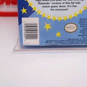 NES Nintendo Game HOLLYWOOD SQUARES -NEW & Factory Sealed with Authentic H-Seam!