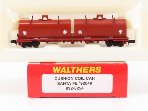 Coche bobina cojín escala N Walthers 932-8254 ATSF Sante Fe #92048 | Zustand: Used
