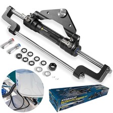 HC5345-3 Hydraulic Steering Cylinder for Outboard Boats up to 300HP, Front Mount