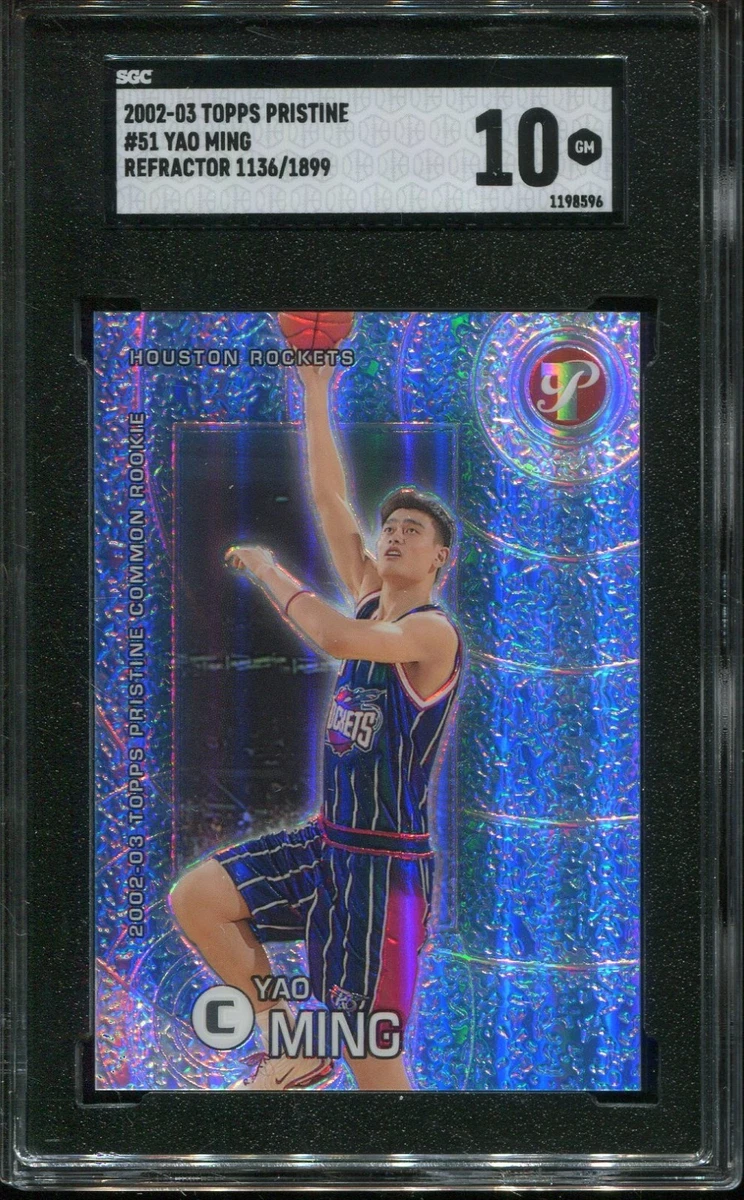 Yao Ming 10 Graded Basketball Sports Trading Cards & Accessories