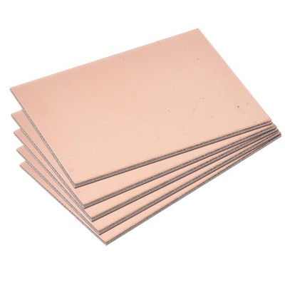 10Pcs FR4 Single-Sided PCB Copper Clad Board 70mm x 50mm x 1mm