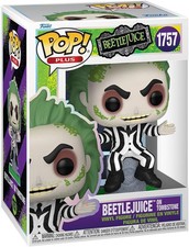 Beetlejuice Figura POP! Plus Movies Vinyl Beetlejuice w/tombstone - Master Of Ga