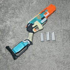 Nerf Zombie Strike Sledgefire Blaster With 3 3D Printed Shells