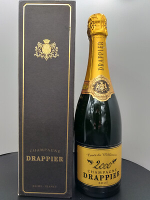 Drappier Cuvee du Millenaire 2000 Brut Champagner 12% Frankreich 0,750 Liter OVP