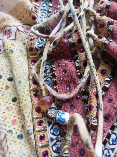 CAMILLA FRANKS VINTAGE SPRINGTIME LOVE LOTUS PRINT BLOUSE TOP GYPSET COLLECTION - Picture 5 of 13