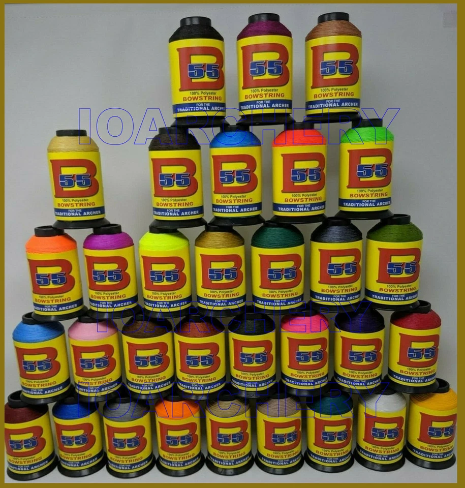 B55 1/4 LB BCY BOWSTRING MATERIAL APPROX 1075 FT