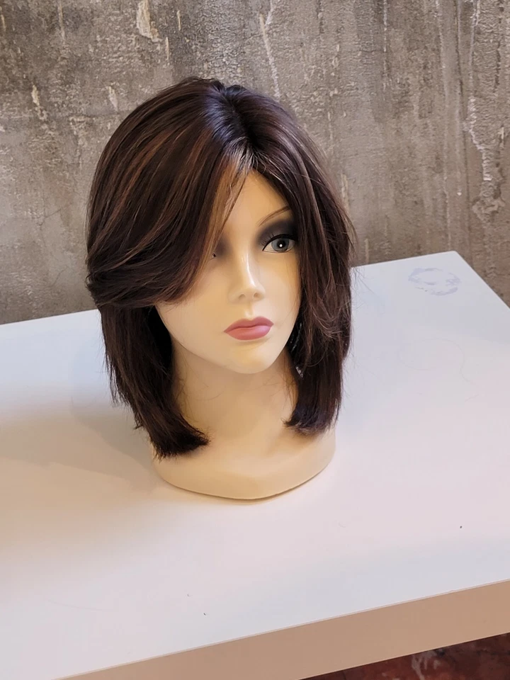 YAFFA WIGS NWT NEW 100% EUROPEAN VIRGIN HUMAN HAIR WIG 8-LYR-027 - Image 3 of 4