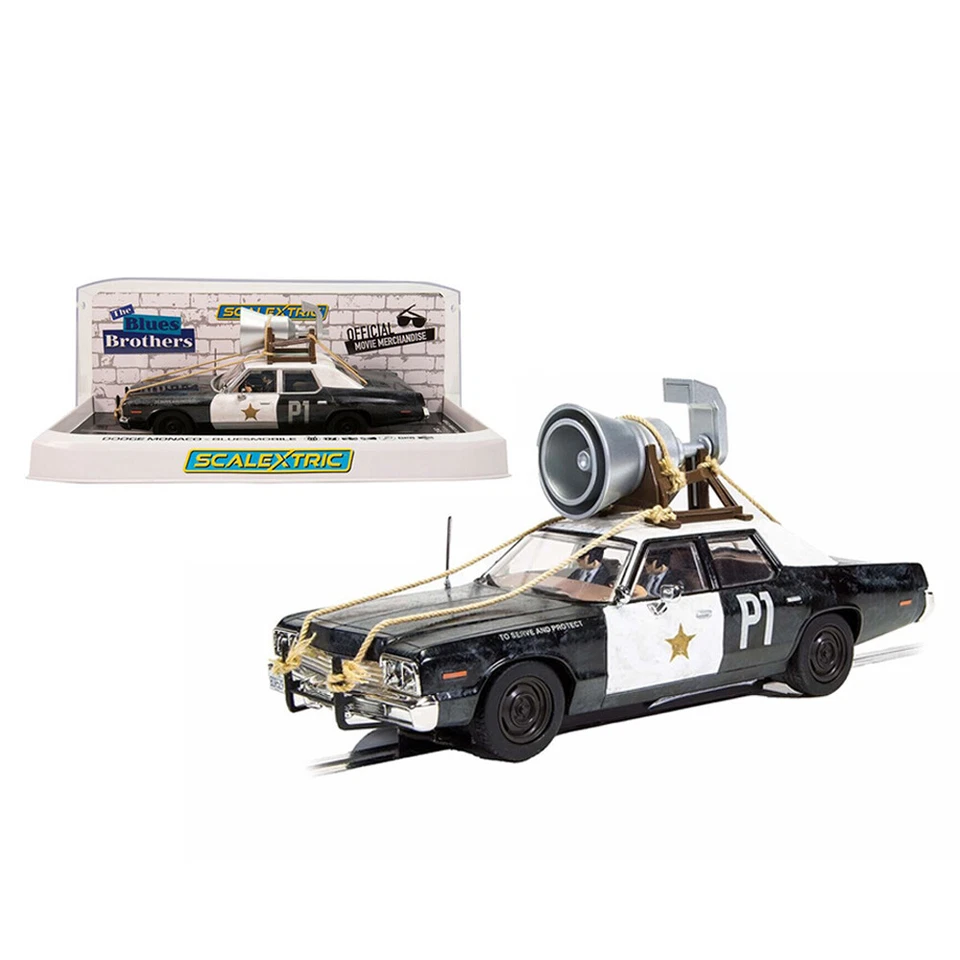 Scalextric 1:32 Scale Blues Brothers Dodge Monaco Bluesmobile Model Collectible - Image 2 of 2
