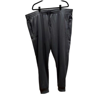 New Under Armour 4XL ColdGear Loose Fit Joggers Sweatpants Gray NWT