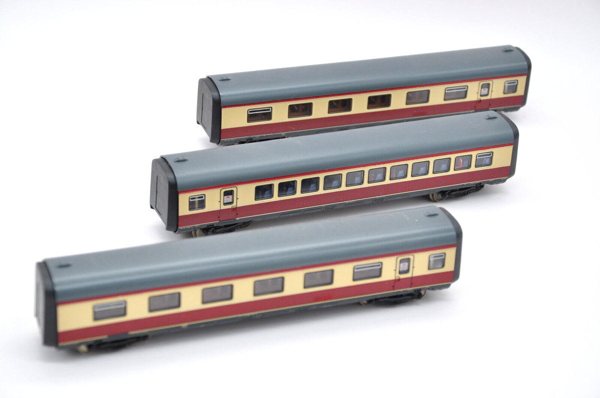 Roco 43011・43014 DB VT11.5 (BR601) TEE ディーゼルカー 7両セット