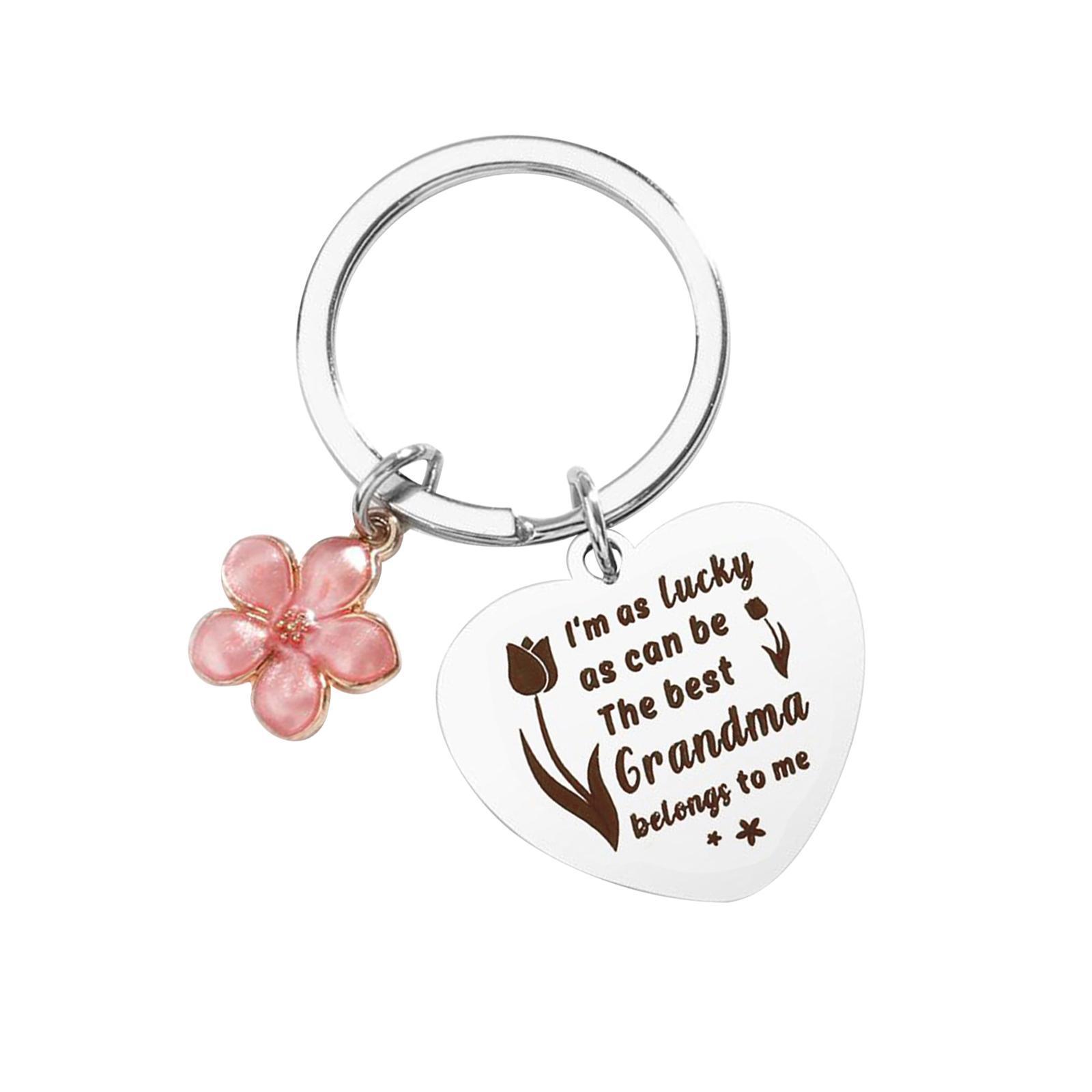 Grandma Gifts Key Chain Charm Keychain Keyring Best Grandma Gifts from