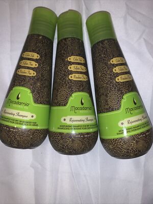 3 Macadamia Natural Oil Rejuvenating Shampoo (3.3 Fl. 100ml)