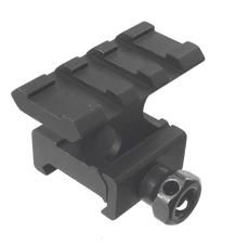 1" Riser Mount, 3 Slots , 45 mm / 1.8" Rail Length, 30 MM length base For Scope