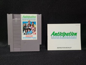 Anticipation Authentic Game Complete with Box & Manual for Nintendo NES