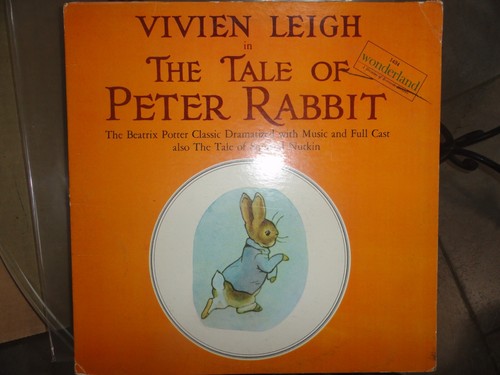 VINYL RECORD LP THE TALE OF PETER RABBIT NARRATED VIVIEN LEIGH WONDERLAND 1434 - Picture 2 of 7