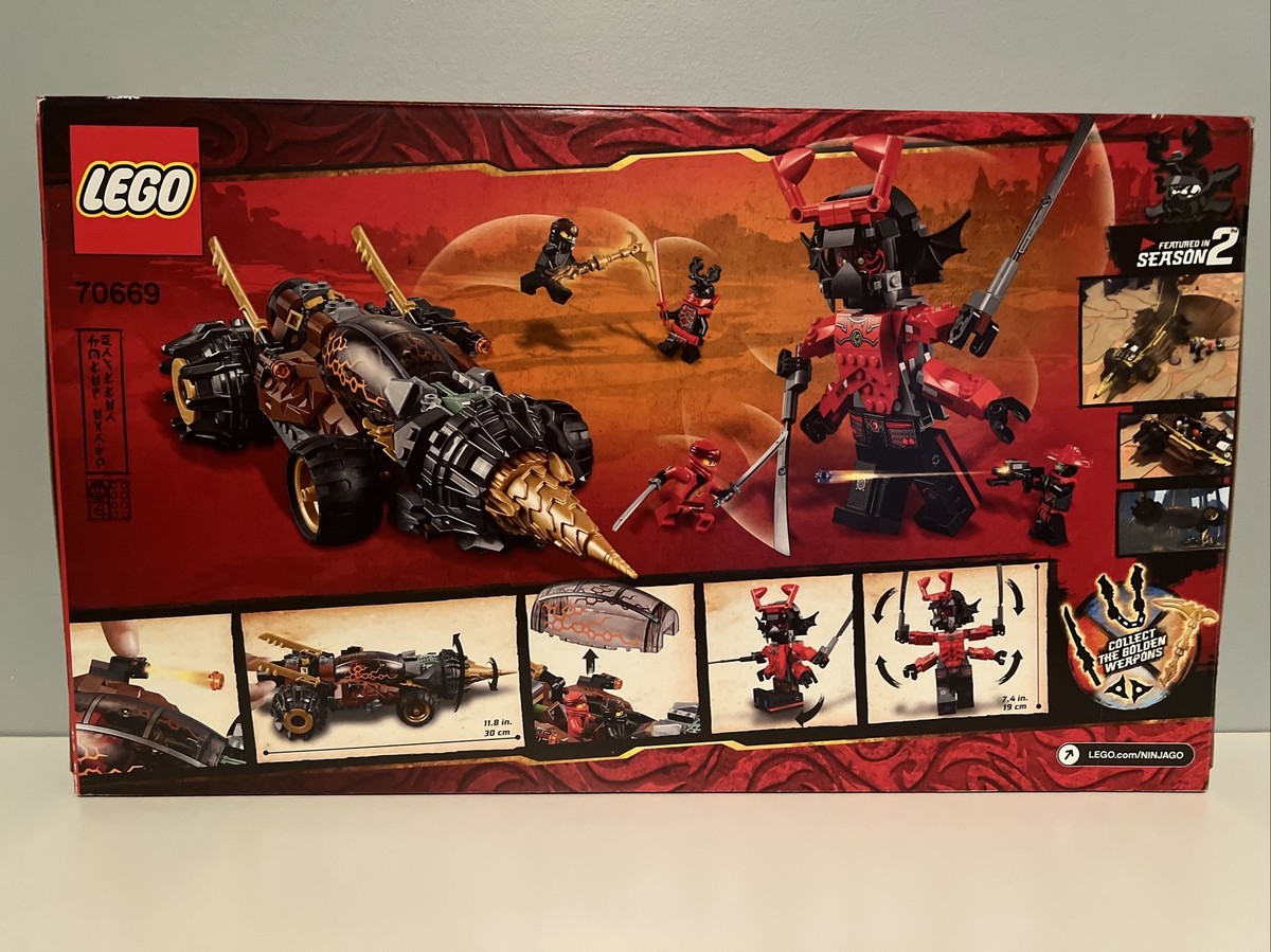 LEGO Ninjago Legacy Cole's Earth Driller Set (70669) Retired