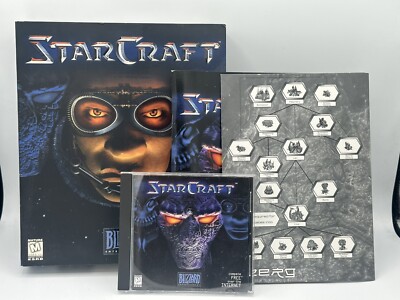 VTG 1997 Starcraft Collector s Special Edition Blizzard BIG BOX PC Terran Cover