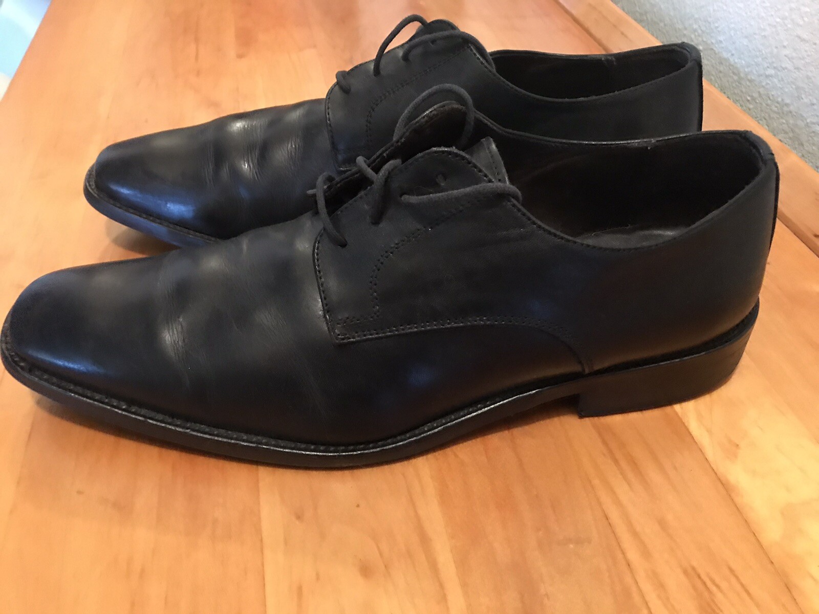 SAOLA To Boot New York Adam Derrick nero punta liscia US 10 1 2 D Made in Italy.