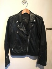 Levi's Ladies 100% Authentic Leather Biker Jacket
